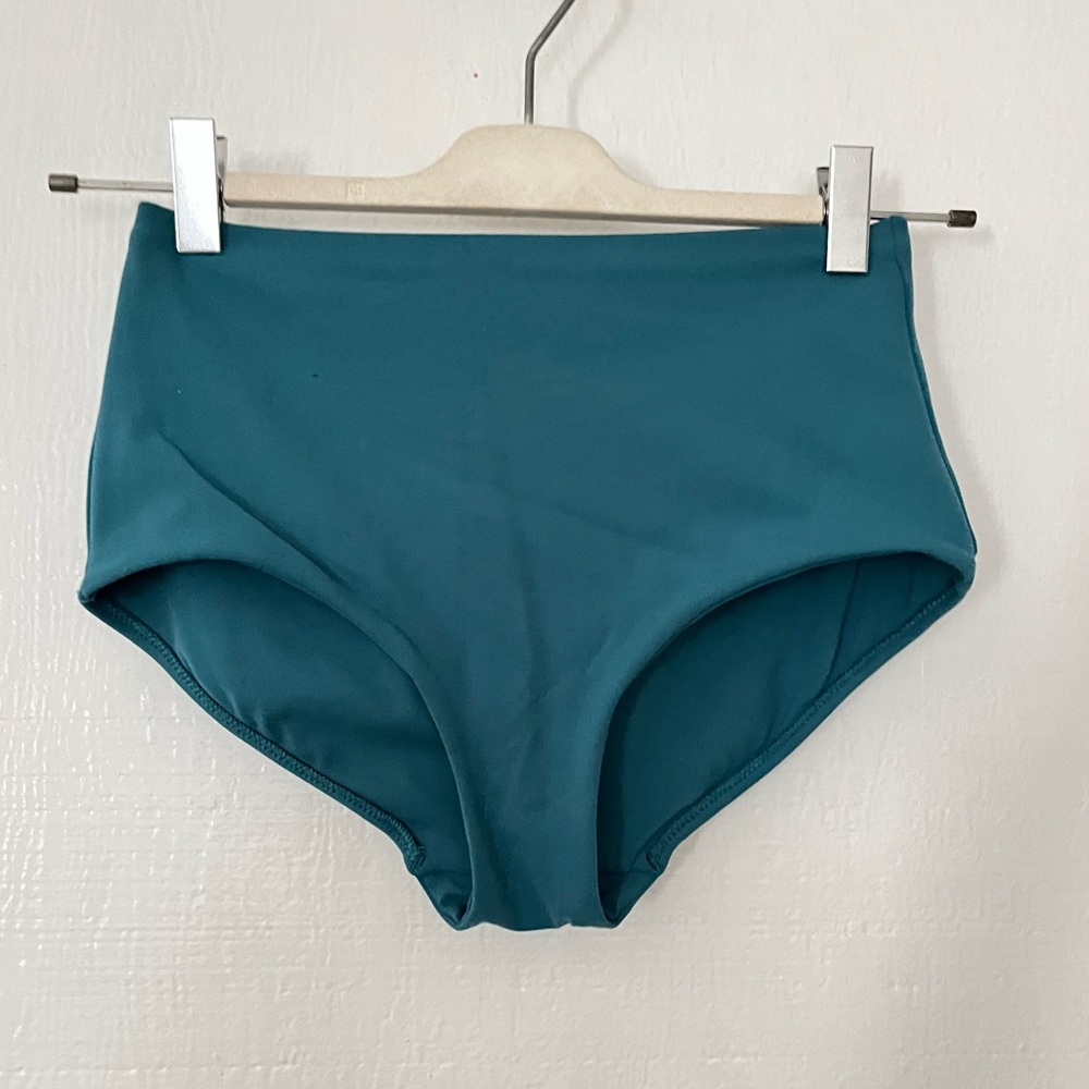 Teal Hot Yoga Bottoms Small
